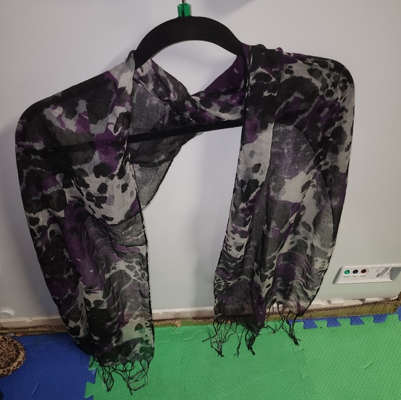 Scarf women Long scarf / head tie - Picture 3 of 6